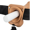 Real Rock Gode ceinture creux Hollow Strap On RealRock 18 x 4.5cm Latino